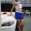 第八届上海国际汽车改博会美女车模 第20张照片