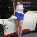 第八届上海国际汽车改博会美女车模 第21张照片