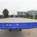 华威三轴集装箱平板运输车（蓝）,第4张