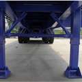 华威三轴集装箱平板运输车（蓝）,第12张
