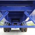 华威三轴集装箱平板运输车（蓝）,第14张