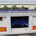 华威三轴集装箱平板运输车（蓝）,第32张