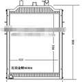 红岩杰狮 1300-500505A/重卡散热器水箱 缩略图