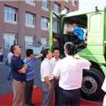 陕汽举办新疆区域环保渣土车上市发布活动