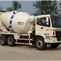 福田牌BJ5254GJB-S型混凝土搅拌运输车 小图片