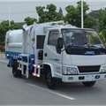 照片江铃江特牌JMT5070ZZZXG2型自装卸式垃圾车