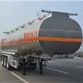 照片欧曼牌HFV9401GRYA型铝合金易燃液体罐式运输半挂车
