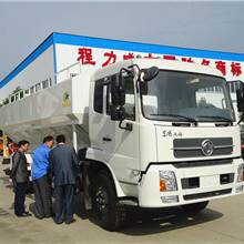 12吨东风天锦散装饲料运输车参数配置及图片