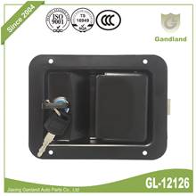 喷塑黑漆工具箱盒锁内藏式方锁GL-12126