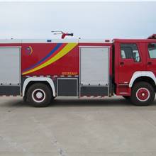 重汽豪沃8吨水罐消防车HXF5200GXFSG80