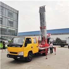 市区高空作业车 现货装修上料云梯车 韩国进口32米高空云梯搬家车