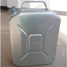 供应20升备用防爆加厚铝油桶加油箱柴油桶汽油桶加水油壶