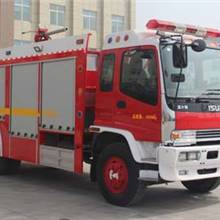 银河牌BX5140TXFFE34B型干粉-二氧化碳联用消防车