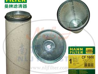 供应MANN-FILTER(曼牌滤清器)安全芯CF1600