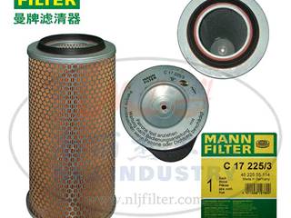 MANN-FILTER(曼牌滤清器)空气滤清器滤芯C17225/3