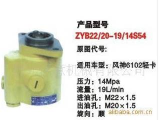 供应ZYB22/20-19/14S54转向泵