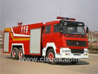 供应CLW5256XFC双桥水罐消防车