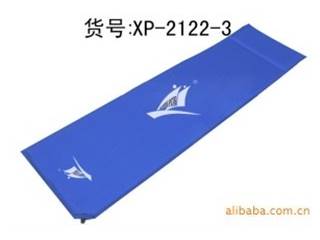供应XP-2122-3蓝色带枕上胶自动充气垫