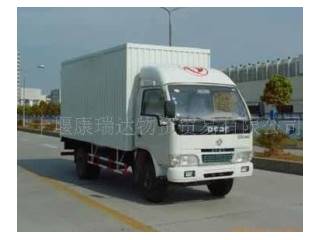 供应东风EQ5050XXYTZ1平头箱式运输车/两轴厢式车
