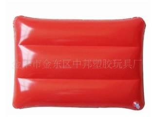 供应充气PVC枕头可以印刷客户指定LOGO
