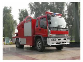 川消牌SXF5110TXFPY28W型排烟消防车