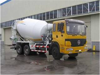 重特牌QYZ5254GJBND型混凝土搅拌运输车