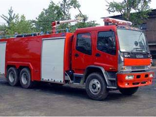天河牌LLX5240GXFPM120ZD型泡沫消防车