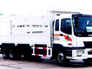 迅力牌LZQ5201CLXY型仓栅式运输车