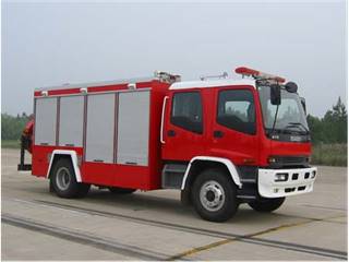 苏捷牌SJD5140TXFQJ75W1型抢险救援消防车