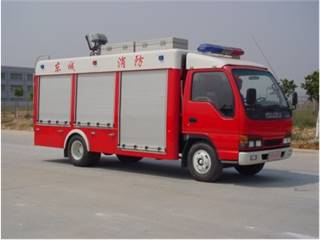 卢森宝亚牌RY5055TXFQJ80型抢险救援消防车
