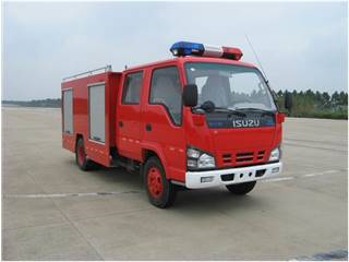 捷达消防牌SJD5060GXFSG20W型水罐消防车