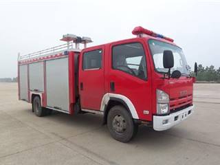 川消牌SXF5060TXFJY77W型抢险救援消防车