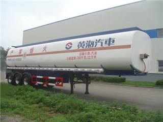 黄海牌DD9400GRY型易燃液体罐式运输半挂车