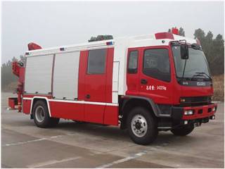 卢森宝亚永强牌RY5145TXFJY90A型抢险救援消防车