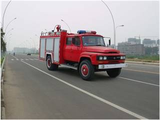 江特牌JDF5090GXFSG33E型水罐消防车