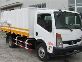 日产(NISSAN)牌ZN5070ZLJA5Z4型自卸式垃圾车
