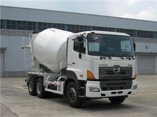 供应日野(HINO)牌YC5250GJBFS2PM型混凝土搅拌运输车