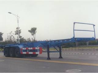 沪光牌HG9370TJZ型集装箱运输半挂车