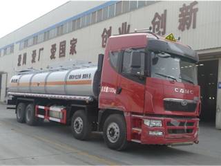 特运牌DTA5311GFWHN型腐蚀性物品罐式运输车