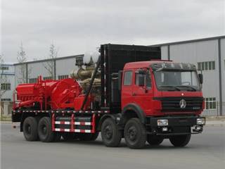 兰矿牌LK5350TYL140型压裂车