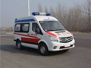 多士星牌JHW5030XJH型救护车