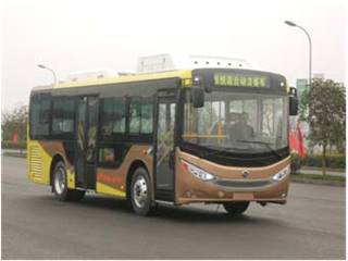 恒通客车牌CKZ6851HNHEVA5型插电式混合动力城市客车