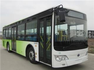 中宜牌JYK6100HNGCHEV型混合动力城市客车