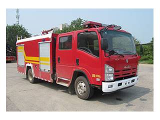 汉江牌HXF5101GXFPM30/QL型泡沫消防车