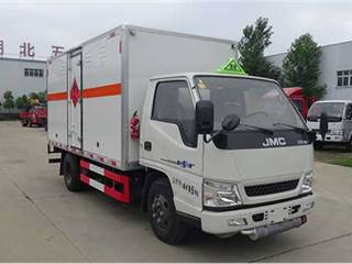 华通牌HCQ5042XRQJX5型易燃气体厢式运输车