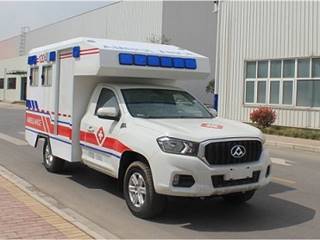 大通牌SH5032XJHE8D5型监护型救护车