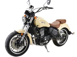 宝雕牌BD400-8A型两轮摩托车