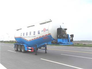江淮扬天牌CXQ9409GFL型低密度粉粒物料运输半挂车