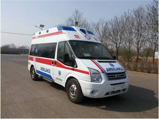 康福佳牌QJM5042XJH型救护车