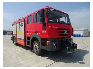 捷达消防牌SJD5140TXFJY130/HYA型抢险救援消防车